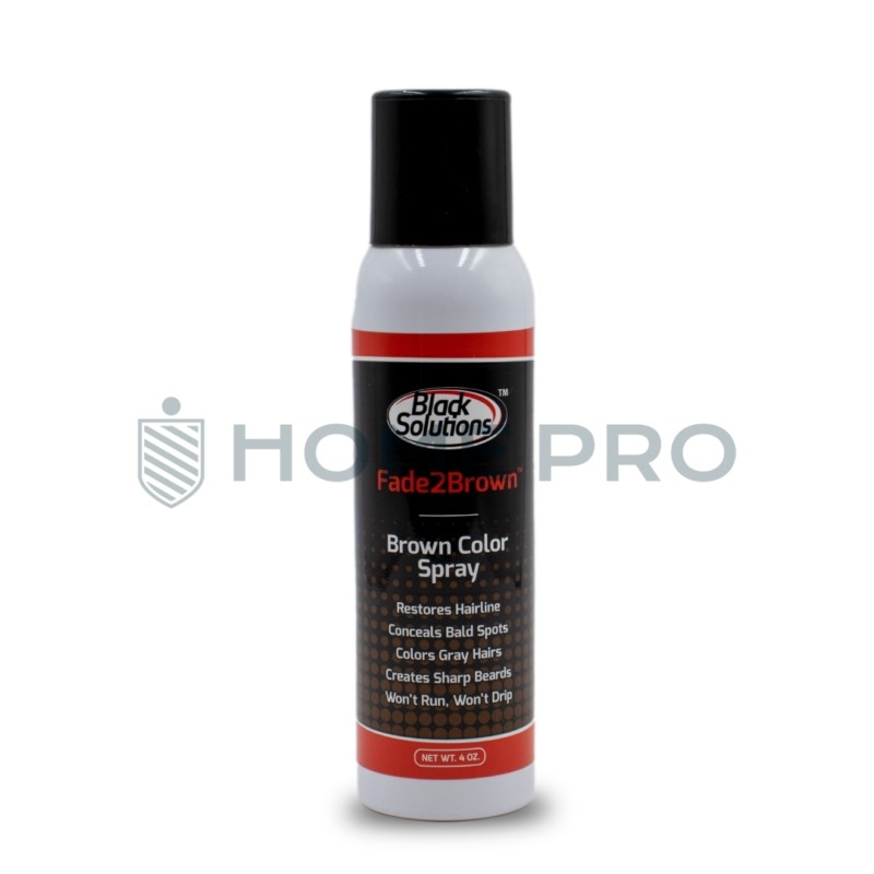 Black Solutions Fade 2 Black or Brown - Color Spray For