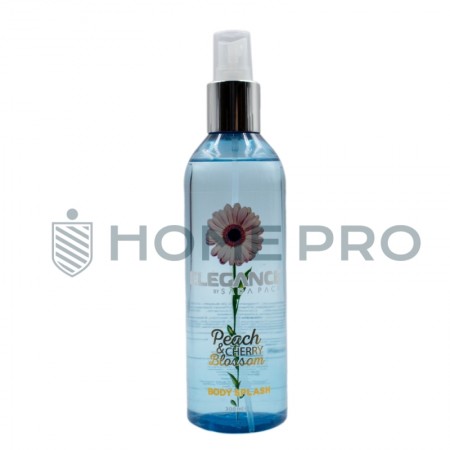 Elegance BODY SPLASH - 300 ml - Spray corporal Melocotón y Cereza Bassom