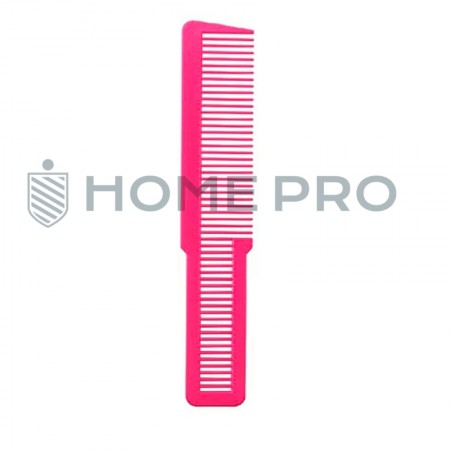 Pente Profissional Clipper Comb Barbeiro Cortes Penteados -Pink