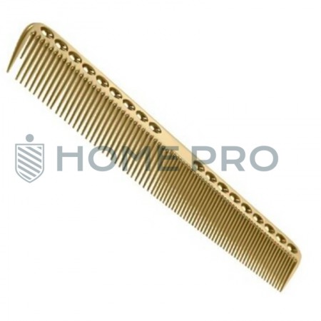 Pente Metal Alumínio Para Barbeiros - 18 Cm - Dourado