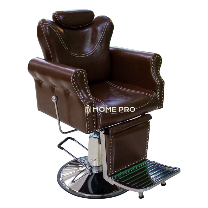 Cadeira de Barbeiro Hidraulica Reclinável Base luxo