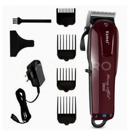 Máquina de Cortar Cabelo Profissional Km-2600 | KEMEI ®