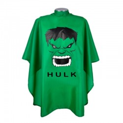 Capa para corte de cabelo para salão de beleza/ Barbearia -  Infantil Hulk