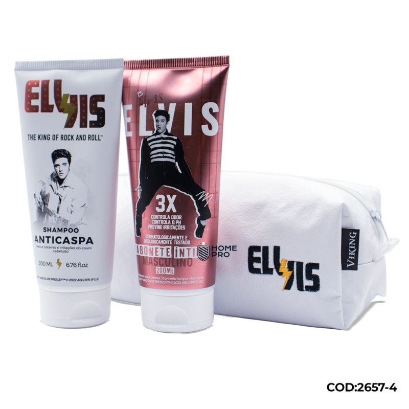 Kit Necessaire Las Vegas - (3 produtos) - Elvis Presley | Viking