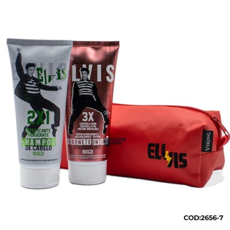 Kit Necessaire Rock Star - (3 produtos) - Elvis Presley | Viking