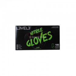 Guantes de nitrilo profesionales L3VEL 3 - Caja de 100 Mediano - Verde