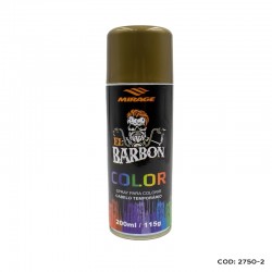 Spray Para Colorir Cabelo Temporário Color Barbon Dourado - MIRAGE