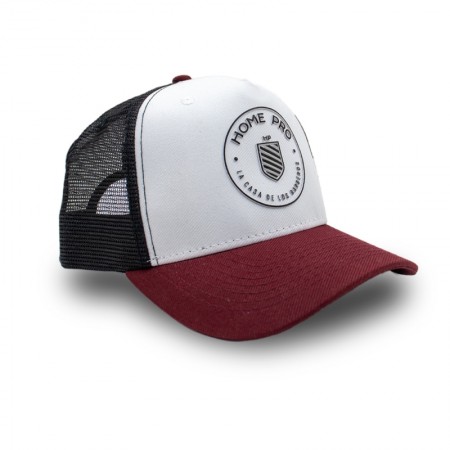 Gorra Home Pro Bordo y negra