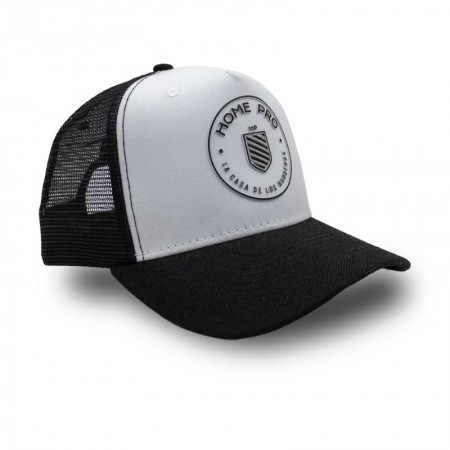 Gorra Home Pro Negra y Blanca