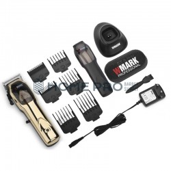 Máquina de cortar cabelo profissional WMARK NG-9002 cor dourada