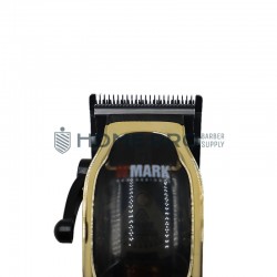 Máquina de cortar cabelo profissional WMARK NG-9002 cor dourada