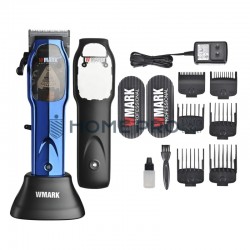 Máquina de cortar cabelo profissional WMARK NG-9002 cor azul