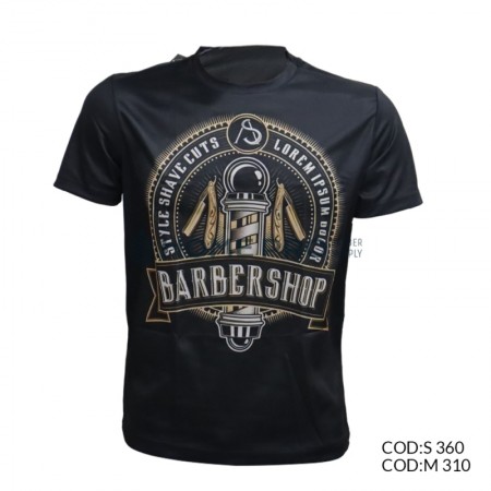 REMERA PARA BARBERO TAMAÑO M