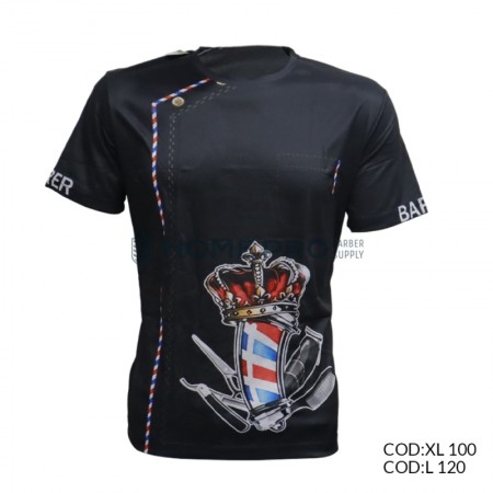 REMERA PARA BARBERO TAMAÑO XL