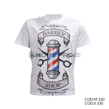 REMERA PARA BARBERO TAMAÑO M