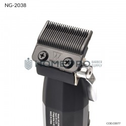 Cortador de cabello profesional KIT WMARK NG 2038 COLOR PLATA