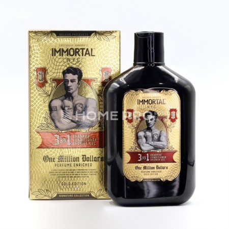 IMMORTAL SHAMPOO ONE MILLION 3EN1 500ML