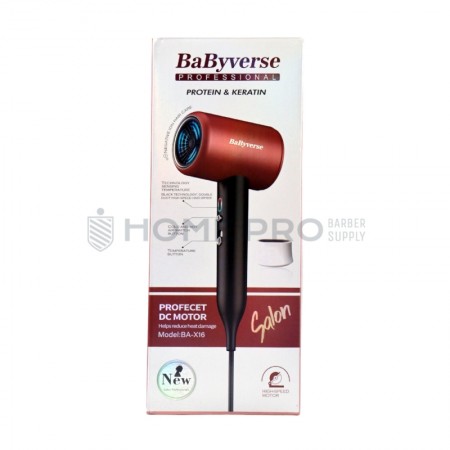 SECADORA DE CABELO BABYVERSE BA-X16 8000W 220V