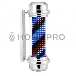 Barber Pole Luminous Rotating Barber Pole 80cm with Led Light